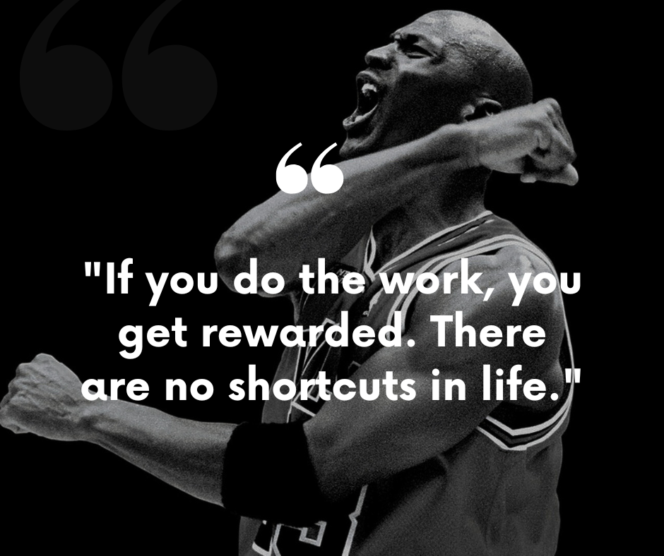 Great Michael Jordan quote