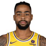 D'Angelo Russell NBA Player Los Angeles Lakers