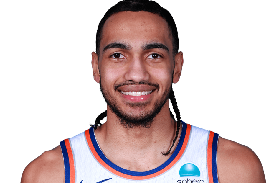 Jacob Toppin NBA Player New York Knicks