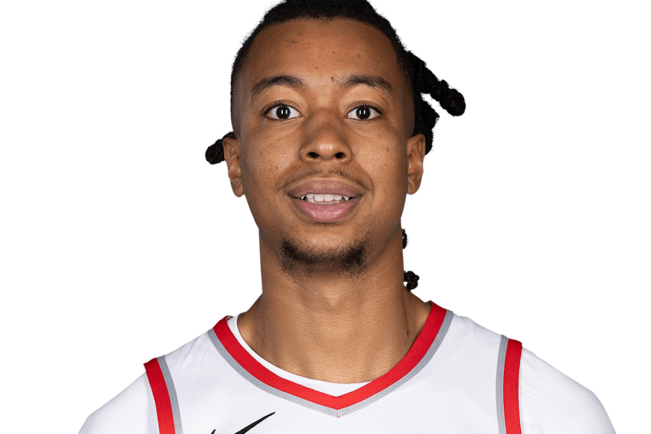 Moses Brown NBA Player Portland Trail Blazers